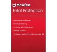 McAfee Total Protection (2023) 5 Device 1 Year McAfee Key GLOBAL