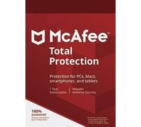 McAfee Total Protection 3 Devices 1 Year Multidevice McAfee Key GLOBAL