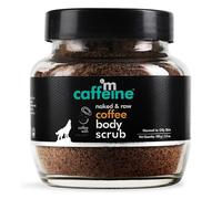 mCaffeine Exfoliating Coffee Body Scrub for Tan Removal & Soft-Smooth Skin, For Women & Men, De-Tan Bathing Scrub with Coconut Oil, Removes Dirt & Dead Skin from Neck, Knees, Elbows & Arms, 100gm