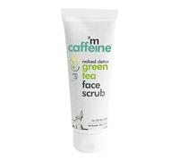 mCaffeine Naked Detox Green Tea Face Scrub (100 Gm)