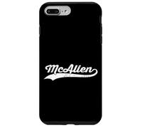 McAllen Texas Vintage Cursive US City Nome Retro Sports Custodia per iPhone 7 Plus/8 Plus