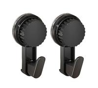 MCAOAL 2 ganci adesivi resistenti per superfici piastrelle vetro ideali per organizzare accessori della cucina del bagno senza attrezzi necessari