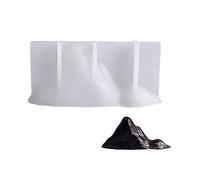 MCAOAL 3D Mountain Silicone Mold Set Sapone Resina Intonaco Fare Per La Decorazione Domestica E Regali