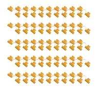 MCAOAL 50 pezzi di pellicola per serra ispessita, supporto per piante, set di capanno da giardino, copertura Netunnel Hoop in plastica, ombra verde, multiuso per tessuto ombreggiato