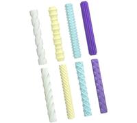MCAOAL 8 impugnature ergonomiche per penna per aiuti alla scrittura impugnatura portapenne in silicone testurizzato per bambini stabilizzatori per matita ergonomici per scrittura a mano