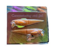 MCAOAL 9.5/11.50g Crankbait Esche da Pesca Esche da Pesca, Affondamento Pesca Esche Morbide Esche d ' Acqua Trote Pesca in Mare Affondamento Artificiale Morbido