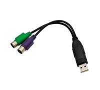 MCAOAL Adattatore USB Tastiere Cavo Adattatore USB Per Il Collegamento di Tastiere Tradizionali Durevolezza Portatile Doppio Convertitore