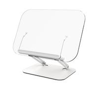 MCAOAL Altezza regolabile dello scaffale di lettura e base rotante 360 facoltativa per il supporto della compressa dei bambini e degli studenti