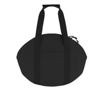 MCAOAL Attrezzature per pasti all'aperto, custodia per riporre le barriere resistenti alle lacrime, strati Varie tasche per viaggi in campeggio, famiglia di cucina all'aperto, Nero , oval