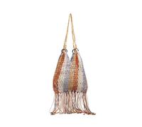 MCAOAL Borse da spiaggia, borse hobos in maglia hippie | Borse lavorate a maglia all ' uncinetto, borse da viaggio casual, borse pieghevoli da donna, borse per la spesa