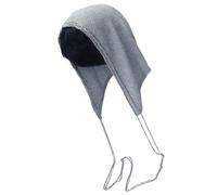 MCAOAL Cappello con Teschio in Rete Intrecciata Design in Pizzo Floreale Fascia Elastica in Poliestere Morbido Accessorio da Spiaggia Cappello Turbante Slouchy Lavorato a Maglia Elastico
