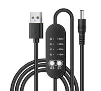 MCAOAL Cavo connettore USB a DC35135 con regolazione della temperatura e funzione di temporizzazione cavo tappetino termico di lunga durata