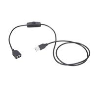 MCAOAL Cavo di prolunga USB 2.0 per webcam fotocamera tastiera telefono stampante disco rigido cavo di prolunga USB con interruttori interruttori per tastiera