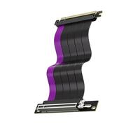 MCAOAL Cavo riser PCIe4.0 X16 ad angolo di 90 ° da 200 mm per configurazioni GPU efficienti e trasmissione dei segnali di affidabilità in caso compatto cavo di prolunga GPU