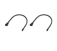 MCAOAL Cavo splitter per ventola PWMs a 4 pin, 9,8 pollici, per PC da 1 a 3/2/1, convertitori, cavo di prolunga per ventola del PC