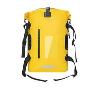 MCAOAL Confortevole Doppia Cinghie Zaini Portatile Impermeabile Borsa Da Bicicletta Per Ciclisti E Escursionisti Maglia Traslucida Zaini Da Escursione, giallo., 36L
