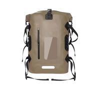 MCAOAL Confortevole Doppia Cinghie Zaini Portatile Impermeabile Borsa Da Bicicletta Per Ciclisti E Escursionisti Maglia Traslucida Zaini Da Escursione, Coffee color, 36L