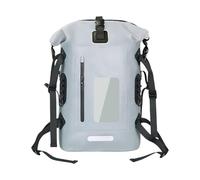MCAOAL Confortevole Doppia Cinghie Zaini Portatile Impermeabile Borsa Da Bicicletta Per Ciclisti E Escursionisti Maglia Traslucida Zaini Da Escursione, grigio, 36L