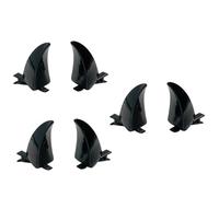 MCAOAL Cow Horn Barrette Nonslip Hair Clip For Punk Costume Parties Secure Styling Accessory For Adult Teens 3 Pair Halloween Horn Clip