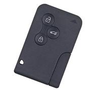 MCAOAL Custodia in Plastica per Chiavi della Macchina Design a 3 Pulsanti Coerente con I Modelli Selezionati Editto Account Veicolo Grand Scenic Aftermarket Edict Chiavi Ricambio