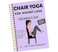 MCAOAL Diario scrittura portatile e leggero per appassionati yoga, con pagine amichevoli, taccuino per monitoraggio degli esercizi, taccuino per esercizi yoga