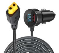 MCAOAL Display Digitale XT60 Auto Ricarica Cavo di Alimentazione Filo Per Il Collegamento Efficiente Di Alimentazione Del Veicolo E Batteria Di Stoccaggio Cavo Di