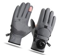 MCAOAL Guanti unisex impermeabili con schermo tattile per sci, ciclismo con impugnatura antiscivolo Guanti unisex compatibili con schermo tattile per esterni per tutte le condizioni atmosferiche
