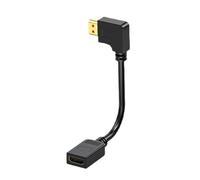 MCAOAL Linea video HDTV Port cavo video supporta 4K 60Hz 2K 1080p 4096x2160 per fotocamere, computer portatili, schermi, cavo di estensione Ethernet
