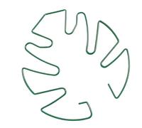 MCAOAL Monstera Plant Campana Stakes Supporto verticale per la crescita per interni ed esterni Monstera Fiori cornice di supporto verde