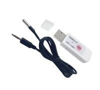 MCAOAL Registratore dati di temperatura USB con allarme e-mail Rilevatori riutilizzabili TEMP di grande capacità per i musei del magazzino