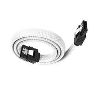 MCAOAL SATAIII Cavo Seriali 50 centimetri Nylon Trecce Manica Antigroviglio Con Meccanismo di Bloccaggio Per PC Costruisce Sataiii Connettori Cavo