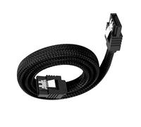 MCAOAL SATAIII Cavo Seriali 50 centimetri Nylon Trecce Manica Antigroviglio Con Meccanismo di Bloccaggio Per PC Costruisce Sataiii Connettori Cavo
