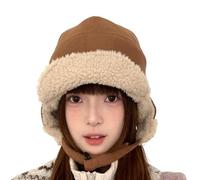 MCAOAL Scaldaorecchie Invernali isolanti Morbidi per Uomo Donna Sport sulla Neve Avventure all ' Aperta e pendolarismo Cappello con Protezione per Le Orecchie Regolabile