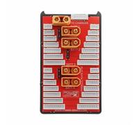 MCAOAL Scheda di ricarica multipla della batteria per FPV Racing con contatti a bassa resistenza e batteria FPV di gestione termica