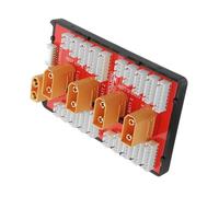 MCAOAL Scheda di ricarica multipla della batteria per FPV Racing con contatti a bassa resistenza e batteria FPV di gestione termica