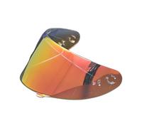 MCAOAL Schermo del casco aerodinamico Protezione dell'obiettivo Antigraffio Per vari caschi Parabrezza Riduce la resistenza al vento.