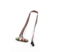 MCAOAL USB 3.5mm Pannello Frontale Cavo di Estensione 3.5mm Microfono Auricolare USB Femmina Microfoni Uscita Cuffie Scheda Madre PC Pannello Frontale Sostituzione