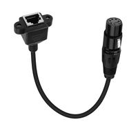 MCAOAL XLR5 A RJ45 Cavo Adattatore Con Orecchie Per La Trasmissione Del Suono Stabile In Studios Professional Sound Engineering Cavo