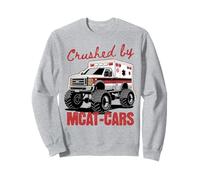 MCAT CARS Exam s Medical Students s Monster Truck Ambulanza Felpa