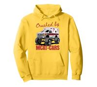 MCAT CARS Exam s Medical Students s Monster Truck Ambulanza Felpa con Cappuccio