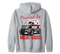 MCAT CARS Exam s Medical Students s Monster Truck Ambulanza Felpa con Cappuccio