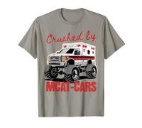 MCAT CARS Exam s Medical Students s Monster Truck Ambulanza Maglietta