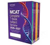 MCAT Complete 7-Book Subject Review 2026-2027, Set Includes Books, O (Tascabile)