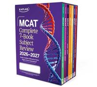 MCAT Complete 7-Book Subject Review 2026-2027, Set Includes Books, Online Prep, 3 Practice Tests: Set Includes Complete 7-book, Online Prep, 3 Practice Tests