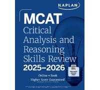 MCAT Critical Analysis and Reasoning Skills Review 2025-2026 (Tascabile)