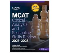 Mcat Critical Analysis and Reasoning Skills Review 2027-2028: Online + Book