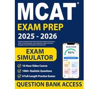 MCAT Exam Prep: The Most Complete Study Guide with 8 Full-Length Practice Exams, 2,000+ Practice Questions, and a Study Plan. Includes 23 Expert Strategies to Spot Trick Questions and Insider Tips