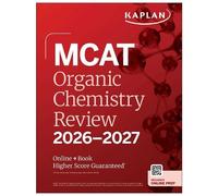MCAT Organic Chemistry Review 2026-2027 (Tascabile) Kaplan Test Prep