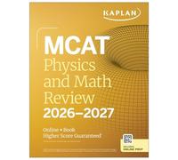 MCAT Physics and Math Review 2026-2027 (Tascabile) (PRESALE 14/08/2025)