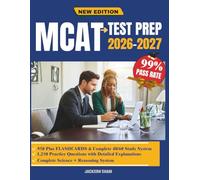 MCAT Prep Book 2026-2027: A complete science reasoning system designed to strengthen core concepts, sharpen analytical skills, and maximize performance across every tested discipline